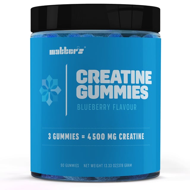 Matters Creatine Blåbär 90 Gummies | Träning - Energigivande - Kreatin | Apoteka