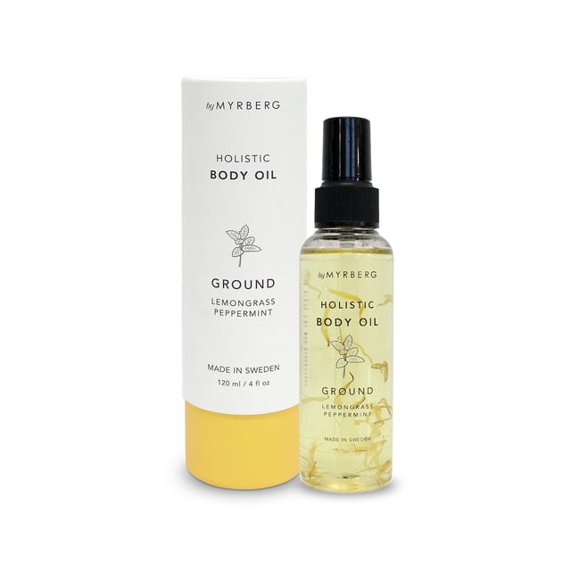 Hooly Holistic Body Oil Ground 120 ml | Hudvård - Kroppsvård - Kroppsolja - Eteriska oljor,Hudvård - Ansiktsvård - Ansiktsolja | Apoteka