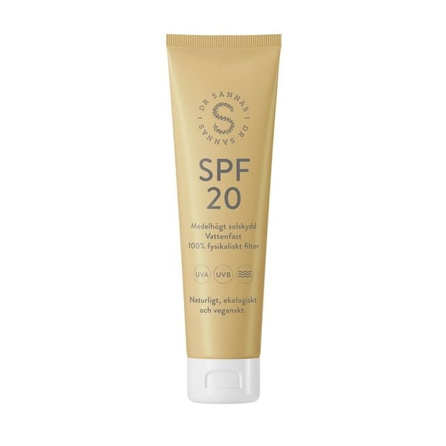 Dr Sannas Solskydd SPF 20 100 ml | Hudvård - Solskydd - Solskydd för kroppen | Apoteka