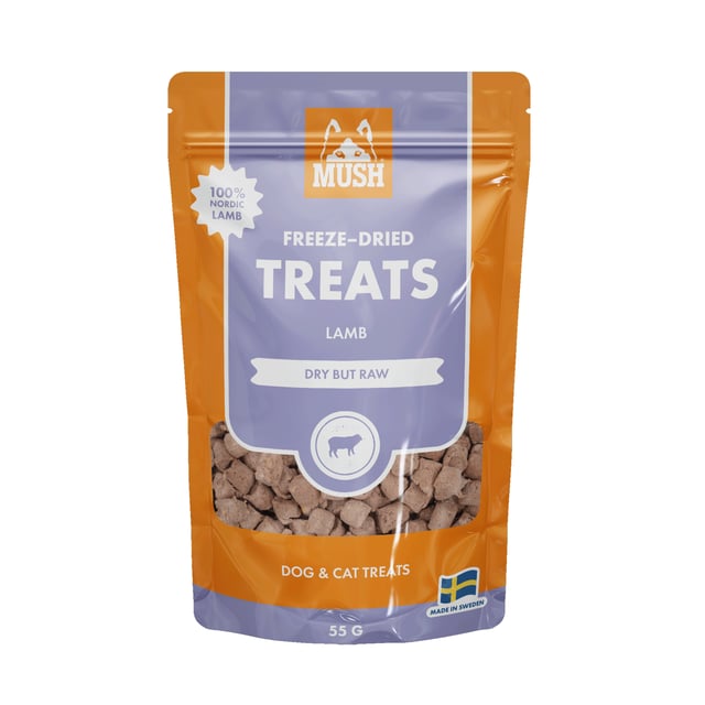 MUSH Treats Frystorkat Lamm