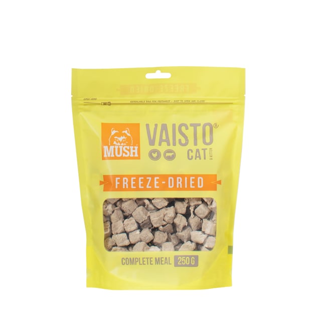 MUSH Vaisto Cat gul Kyckling-Nöt Frystorkat