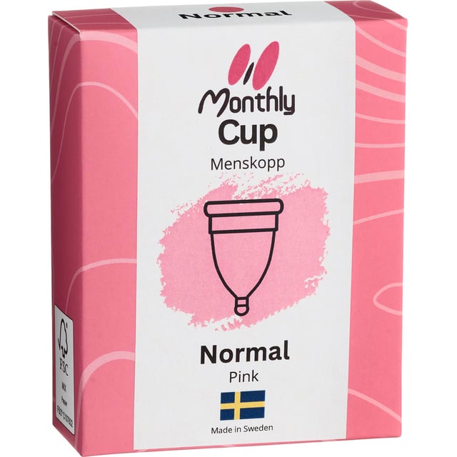 MonthlyCup Menskopp Pink Normal | Intimvård - Mensskydd - Menskopp | Apoteka