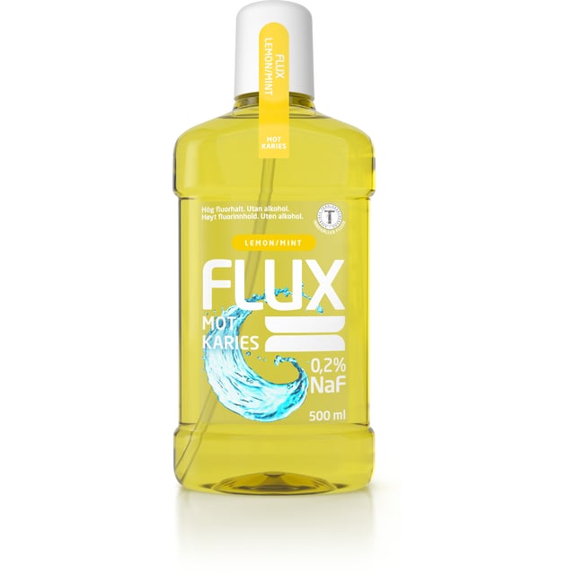 FLUX Lemon & Mint 500 ml | Munvård - Munskölj | Apoteka