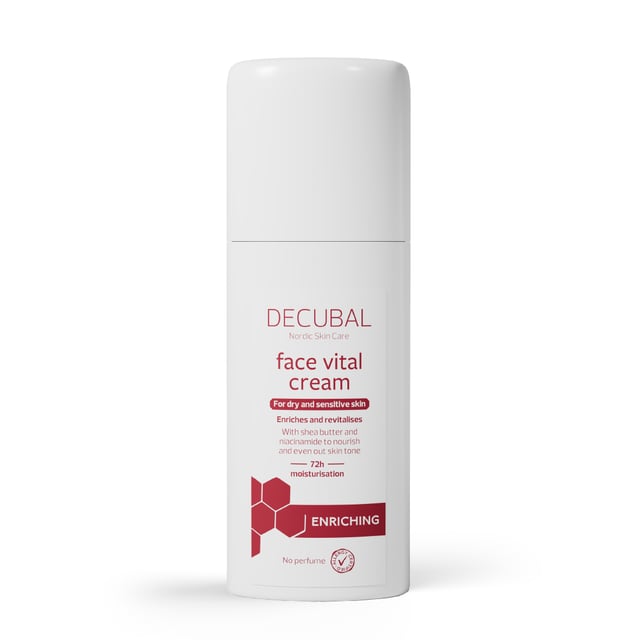 Decubal Enriching Face Vital Cream 50 ml | Hudvård - Ansiktsvård - Ansiktskräm - 24-timmarskräm,Hudvård - Ansiktsvård - Ansiktskräm - Nattkräm,Hudvård - Ansiktsvård - Ansiktskräm - Dagkräm | Apoteka