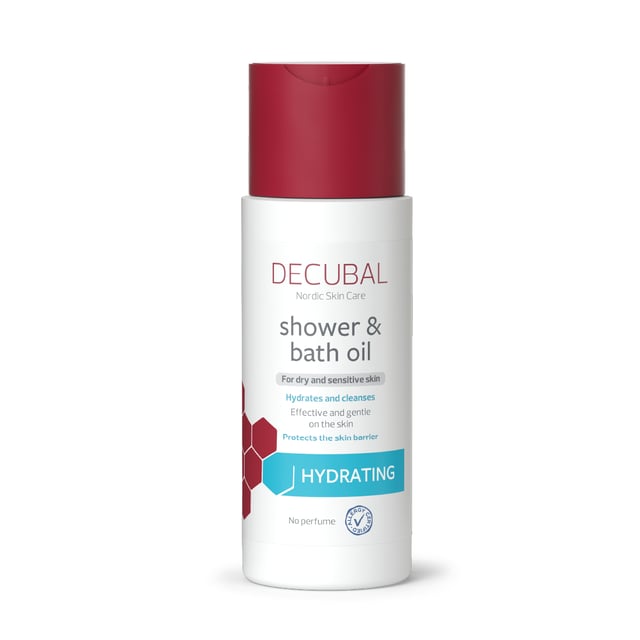 Decubal Hydrating Shower & Bath Oil 200 ml | Baby, barn & förälder - Hudvård för barn - Hudbesvär hos barn - Torr & irriterad hud hos barn,Hudvård - Kroppsvård - Bad & dusch - Duschkräm & duschtvål,Hudvård - Hudbesvär - Torr & irriterad hud,Baby, barn & förälder - Hudvård för barn - Duschtvål & duschkräm för barn | Apoteka