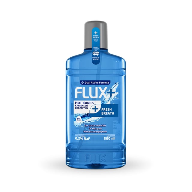 FLUX + Fresh Breath 500 ml | Munvård - Munskölj | Apoteka
