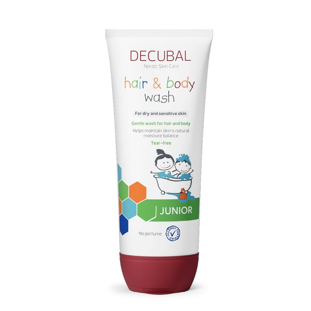 Decubal Junior Hair & Body Wash 200 ml | Baby, barn & förälder - Hårvård för barn - Schampo & balsam för barn,Baby, barn & förälder - Hudvård för barn - Duschtvål & duschkräm för barn | Apoteka