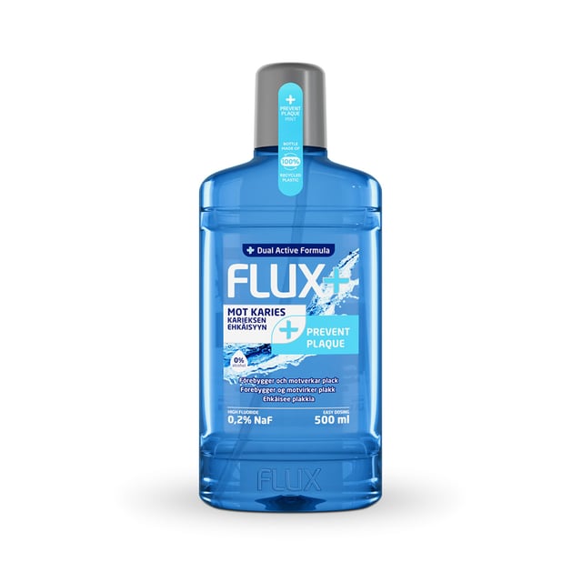 FLUX+ Prevent Plaque 500 ml | Munvård - Munskölj | Apoteka