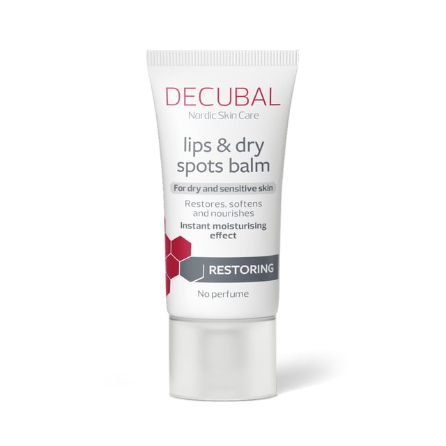 Decubal Restoring Lips & Dry Spots Balm 30 ml | Baby, barn & förälder - Hudvård för barn - Läppbalsam för barn,Hudvård - Ansiktsvård - Läppbalsam & läppskrubb,Hudvård - Kroppsvård - Hudkräm & bodylotion | Apoteka