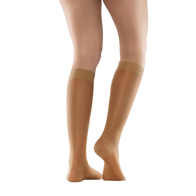 Mabs Nylon Knee Stödstrumpor Tan XL | Graviditet - Stödstrumpor,Hjälpmedel & säkerhet - Stödstrumpor | Apoteka