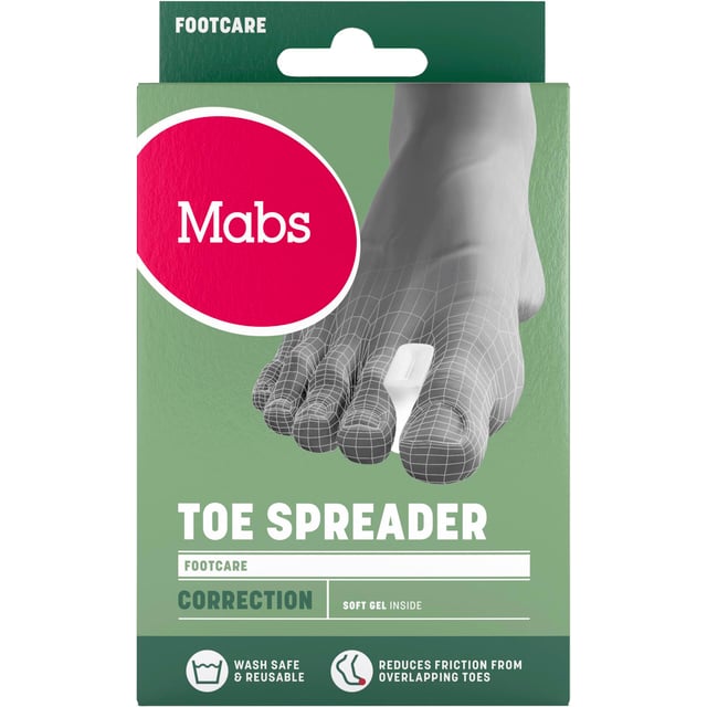 Mabs Toe Spreader 2 st | Hjälpmedel & säkerhet - Tåskydd | Apoteka