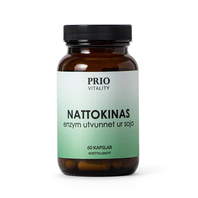 Prio Vitality Scandinavia Nattokinas 60 kapslar | Vitaminer & kosttillskott - Växtbaserade kosttillskott | Apoteka