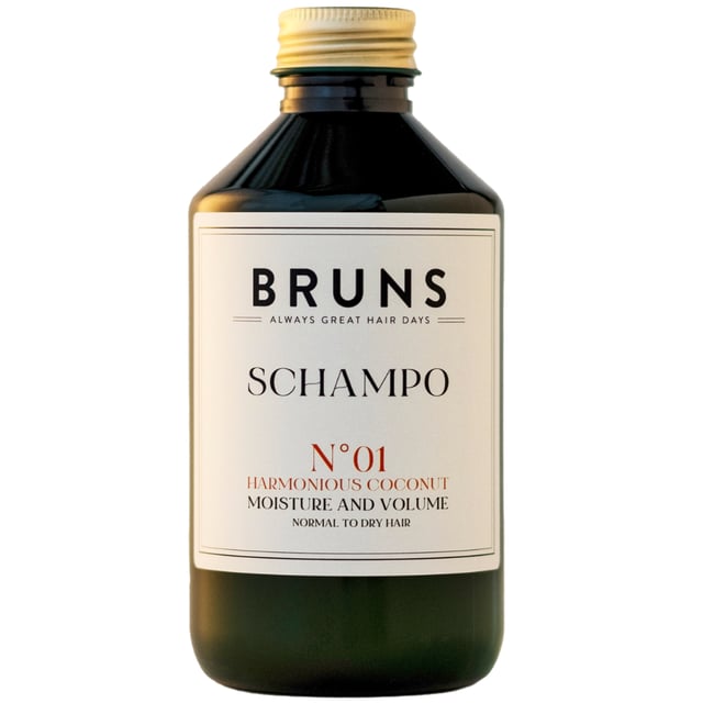 BRUNS Schampo Nº01 300 ml | Hårvård - Schampo - Schampo för torrt hår | Apoteka