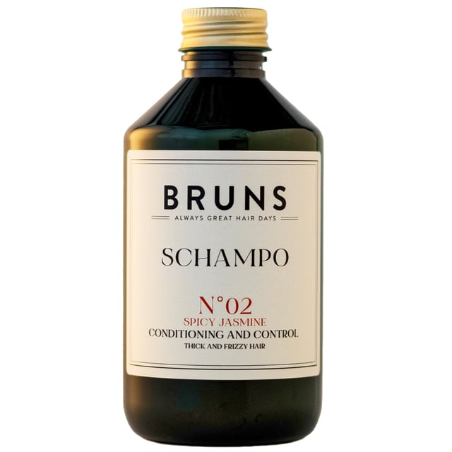 BRUNS Schampo Nº02 300 ml | Hårvård - Schampo - Schampo för lockigt hår,Hårvård - Schampo - Schampo för torrt hår,Hårvård - Schampo - Schampo för skadat hår | Apoteka