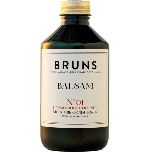 BRUNS Balsam Nº01 Moisture & Detangle 300 ml | Hårvård - Balsam - Balsam för torrt hår | Apoteka