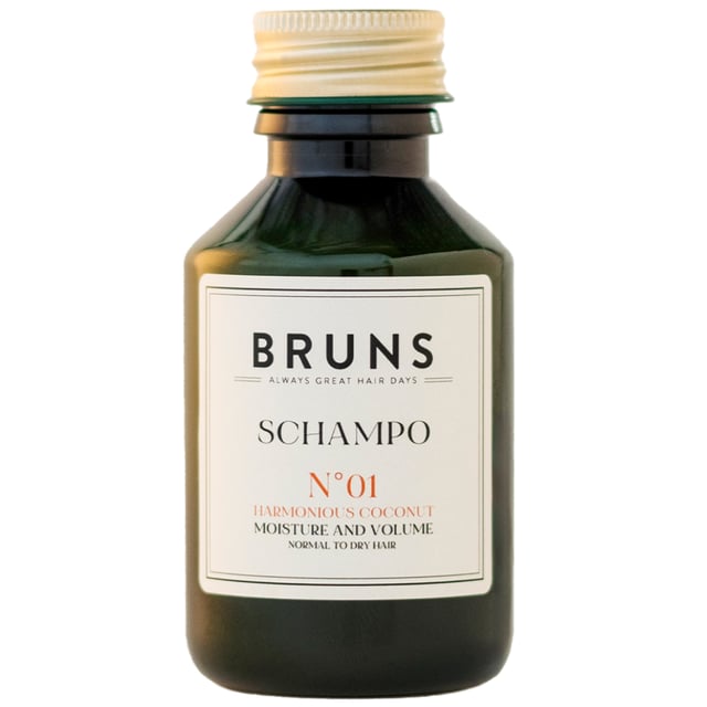BRUNS Schampo Nº01 100 ml | Hårvård - Schampo - Volymschampo,Hårvård - Schampo - Schampo för torrt hår | Apoteka
