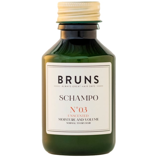 BRUNS Schampo Nº03 100 ml | Baby, barn & förälder - Hårvård för barn - Schampo & balsam för barn,Hårvård - Schampo - Volymschampo,Hårvård - Schampo - Schampo för torrt hår | Apoteka