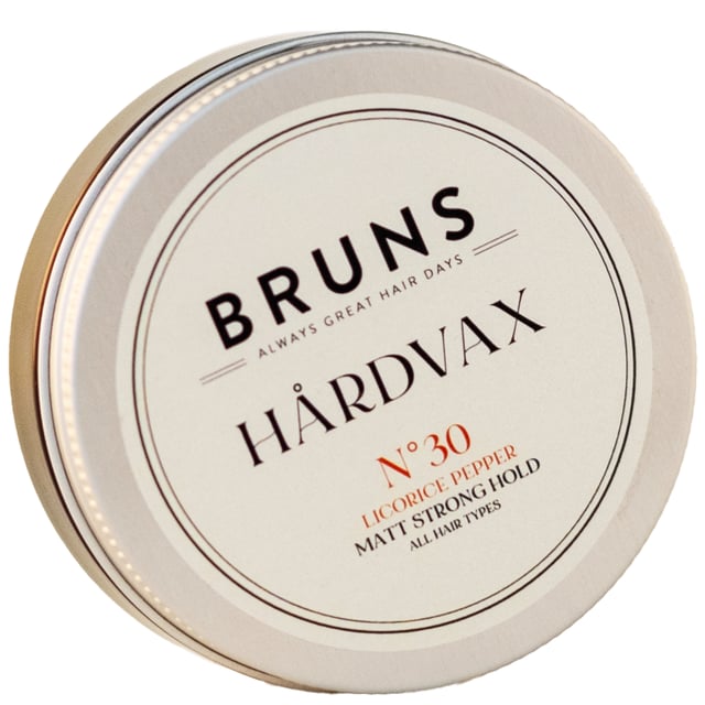 BRUNS Hårdvax Nº30 50 ml | Hårvård - Hårstyling - Hårvax | Apoteka