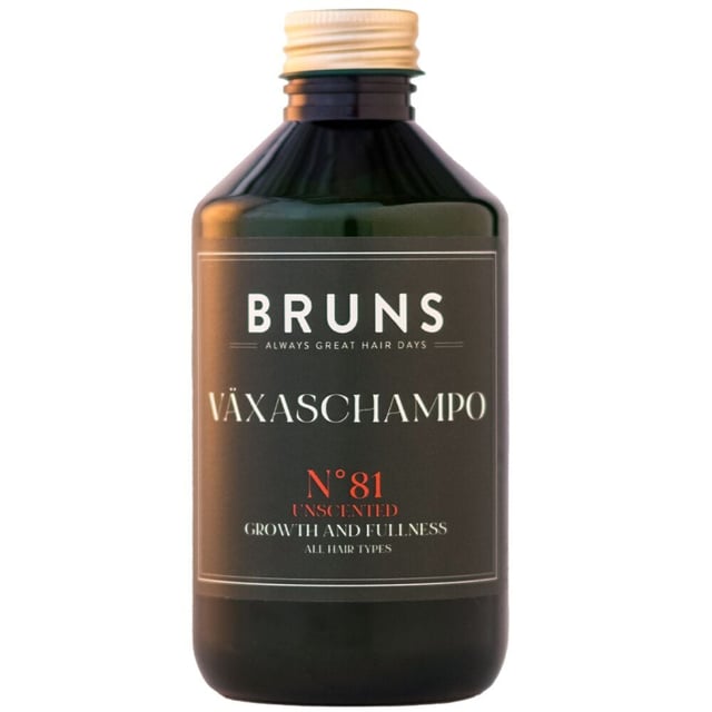 BRUNS Växaschampo Nº81 300 ml | Hårvård - Schampo - Volymschampo,Hårvård - Håravfall | Apoteka