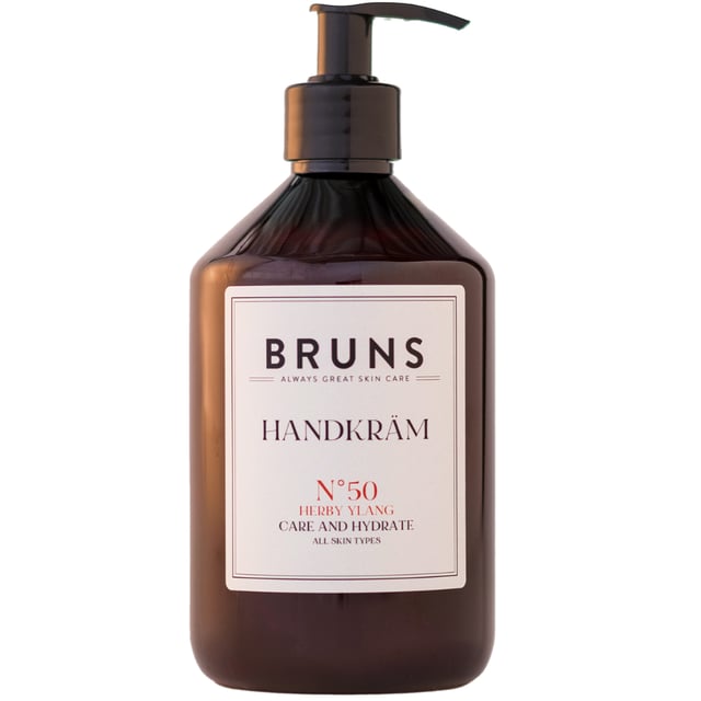 BRUNS Handkräm Nº50 Herby Ylang 500 ml | Hudvård - Händer & fötter - Handvård - Handkräm | Apoteka