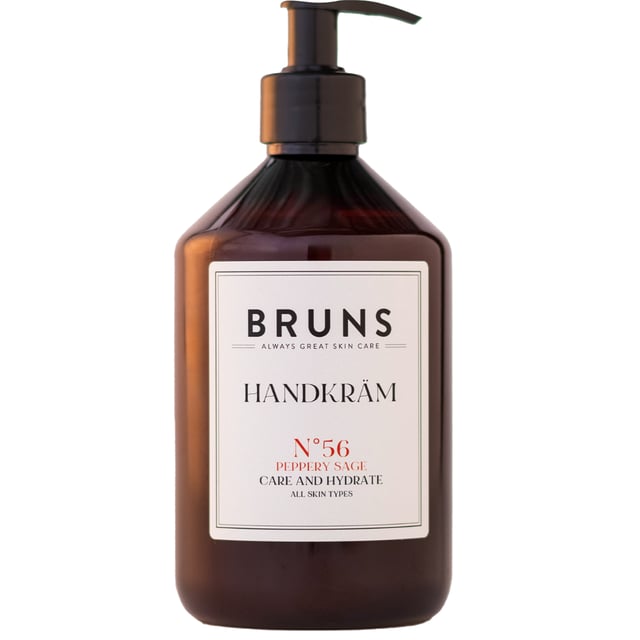 BRUNS Handkräm Nº56 Peppery Sage 500 ml | Hudvård - Händer & fötter - Handvård - Handkräm | Apoteka