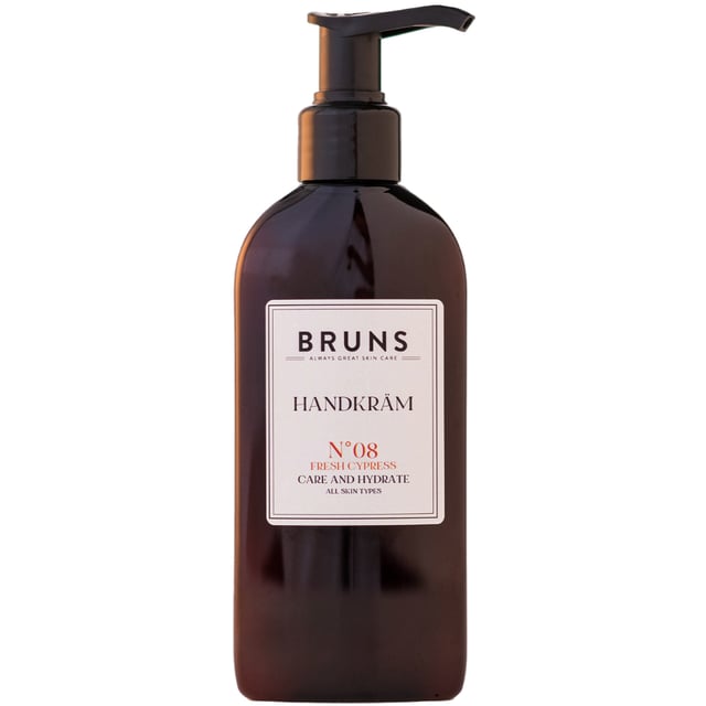 BRUNS Handkräm Nº08 Fresh Cypress 200 ml | Hudvård - Händer & fötter - Handvård - Handkräm | Apoteka