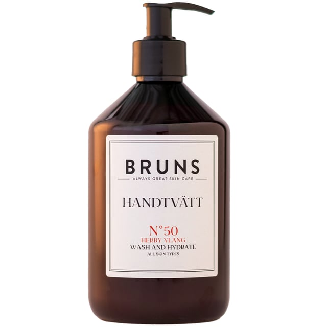 BRUNS Handtvätt Nº50 Herby Ylang 500 ml | Hudvård - Händer & fötter - Handvård - Handtvål | Apoteka