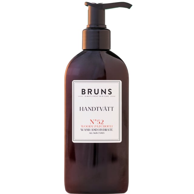 BRUNS Handtvätt Nº52 Woody Patchouli 200 ml | Hudvård - Händer & fötter - Handvård - Handtvål | Apoteka