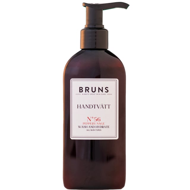 BRUNS Handtvätt Nº56 Peppery Sage 200 ml | Hudvård - Händer & fötter - Handvård - Handtvål | Apoteka