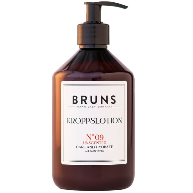 BRUNS Kroppslotion Nº09 Unscented 500 ml | Hudvård - Kroppsvård - Hudkräm & bodylotion | Apoteka