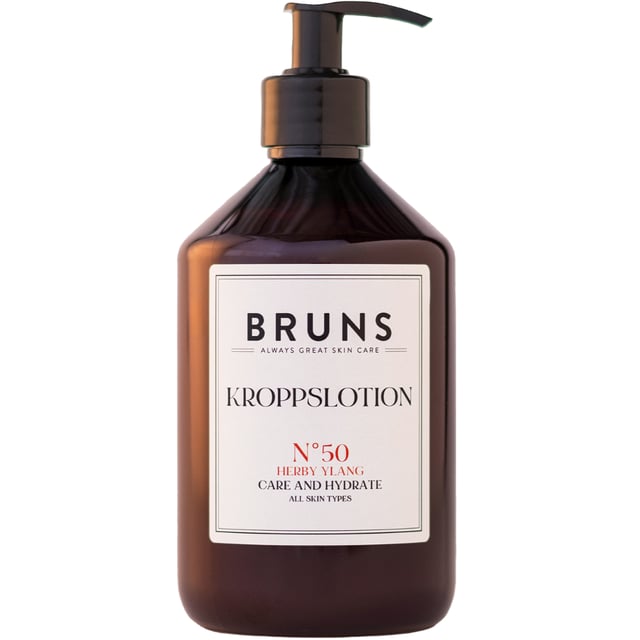 BRUNS Kroppslotion Nº50 Herby Ylang 500 ml | Hudvård - Kroppsvård - Hudkräm & bodylotion | Apoteka