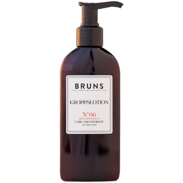 BRUNS Kroppslotion Nº06 Rich Pomelo 200 ml | Hudvård - Kroppsvård - Hudkräm & bodylotion | Apoteka