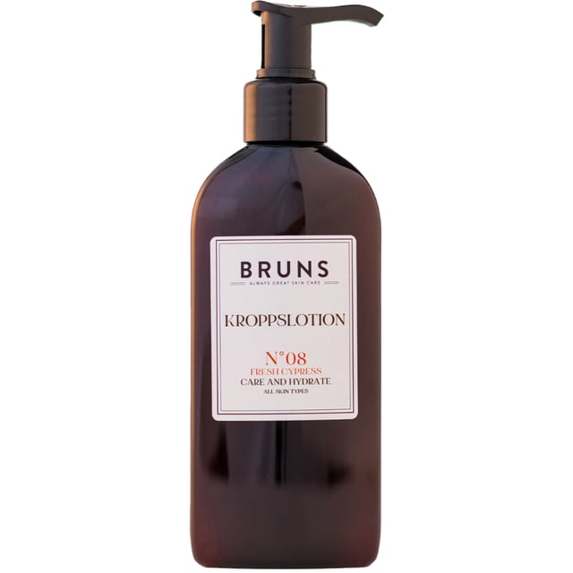 BRUNS Kroppslotion Nº08 Fresh Cypress 200 ml | Hudvård - Kroppsvård - Hudkräm & bodylotion | Apoteka