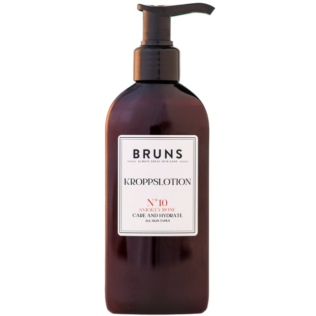 BRUNS Kroppslotion Nº10 Smokey Rose 200 ml | Hudvård - Kroppsvård - Hudkräm & bodylotion | Apoteka