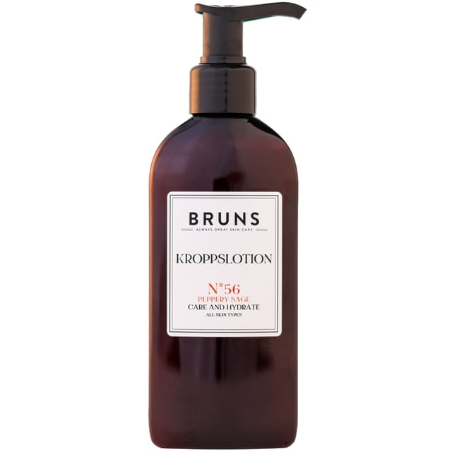 BRUNS Kroppslotion Nº56 Peppery Sage 200 ml | Hudvård - Kroppsvård - Hudkräm & bodylotion | Apoteka