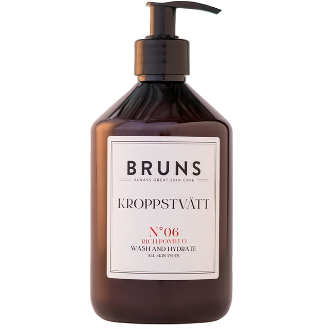 BRUNS Kroppstvätt Nº06 Rich Pomelo 500 ml | Hudvård - Kroppsvård - Bad & dusch - Duschkräm & duschtvål | Apoteka