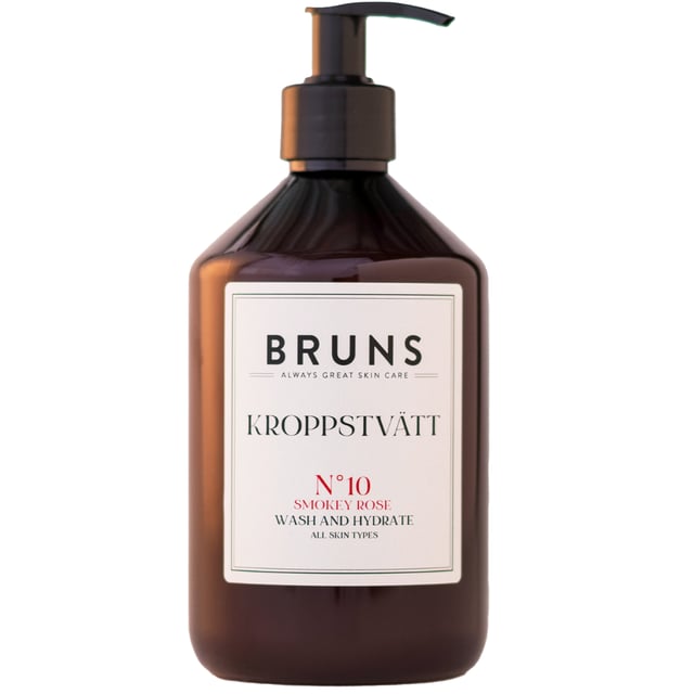 BRUNS Kroppstvätt Nº10 Smokey Rose 500 ml | Hudvård - Kroppsvård - Bad & dusch - Duschkräm & duschtvål | Apoteka