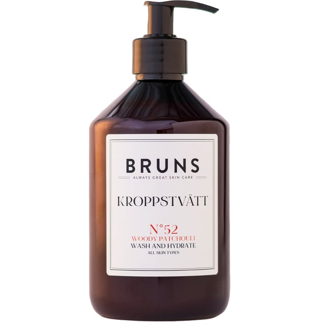 BRUNS Kroppstvätt Nº52 Woody Patchouli 500 ml | Hudvård - Kroppsvård - Bad & dusch - Duschkräm & duschtvål | Apoteka