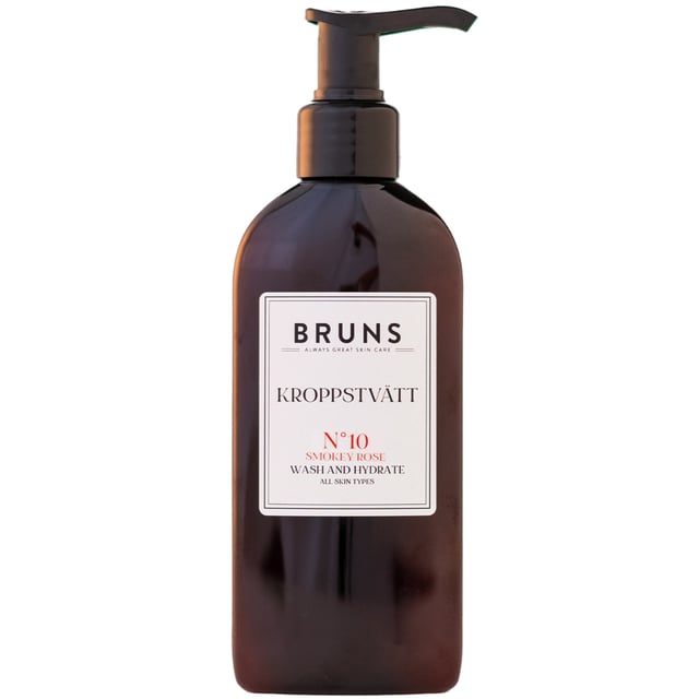BRUNS Kroppstvätt Nº10 Smokey Rose 200 ml | Hudvård - Kroppsvård - Bad & dusch - Duschkräm & duschtvål | Apoteka