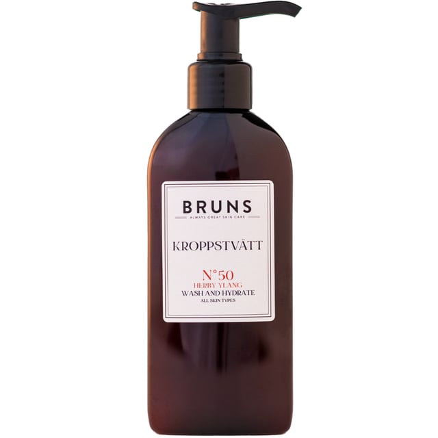 BRUNS Kroppstvätt Nº50 Herby Ylang 200 ml | Hudvård - Kroppsvård - Bad & dusch - Duschkräm & duschtvål | Apoteka