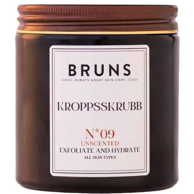 BRUNS Kroppsskrubb Nº09 Unscented 250 ml | Hudvård - Kroppsvård - Bad & dusch - Kroppspeeling | Apoteka