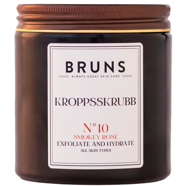 BRUNS Kroppsskrubb Nº10 Smokey Rose 250 ml | Hudvård - Kroppsvård - Bad & dusch - Kroppspeeling | Apoteka