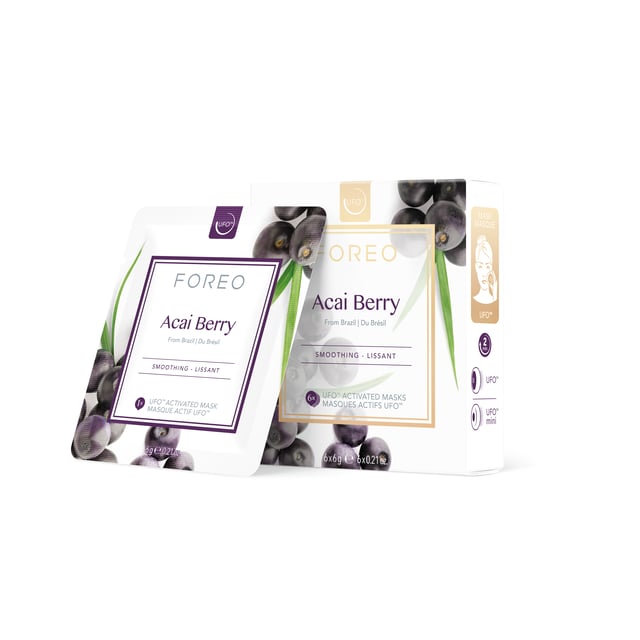 FOREO Acai Berry UFO™-mask 6st | Hudvård - Ansiktsvård - Ansiktsmask - Sheet mask | Apoteka