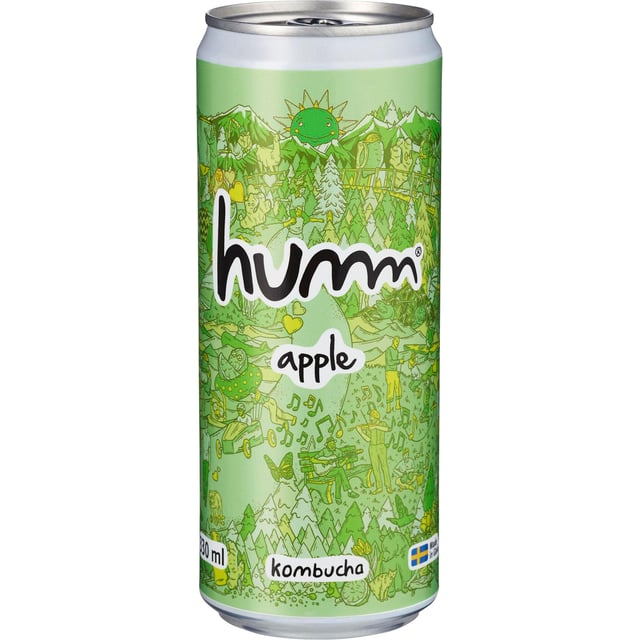 Humm Kombucha Äpple Eko 330 ml | Mat & dryck - Drycker - Kombucha | Apoteka