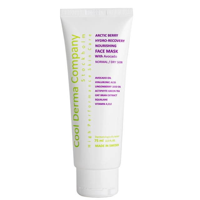 Cool Derma Arctic Berry Hydro-Recovery Nourishing Face Mask 75 ml