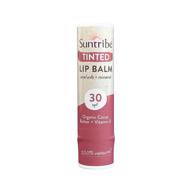 Suntribe Läppbalsam med Naturliga Mineraler Tonad SPF30 5 g