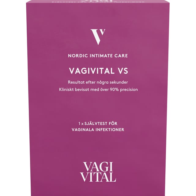 Vagivital VS Självtest Vaginala Infektioner 1 st | Hjälpmedel & säkerhet - Självtester | Apoteka