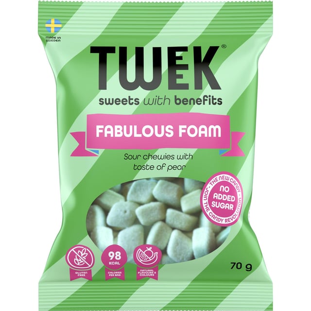 Tweek Fabulous Foam 70 g | Mat & dryck - Snacks & godis - Godis | Apoteka