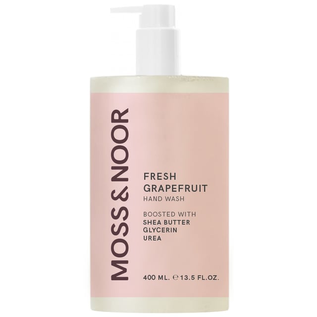 Moss & Noor Hand Wash Fresh Grapefruit 400 ml | Hudvård - Händer & fötter - Handvård - Handtvål | Apoteka