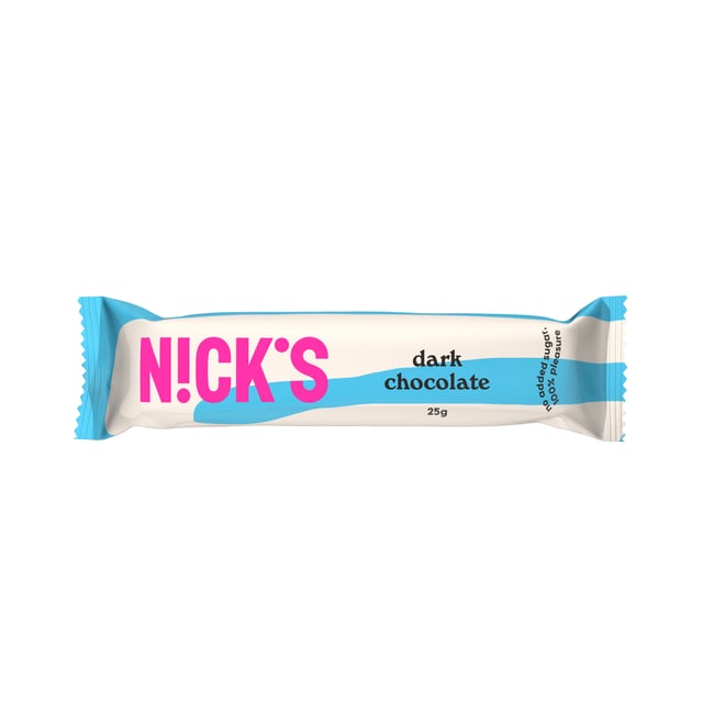 Nicks Dark Chocolate 25g | Mat & dryck - Snacks & godis - Choklad | Apoteka